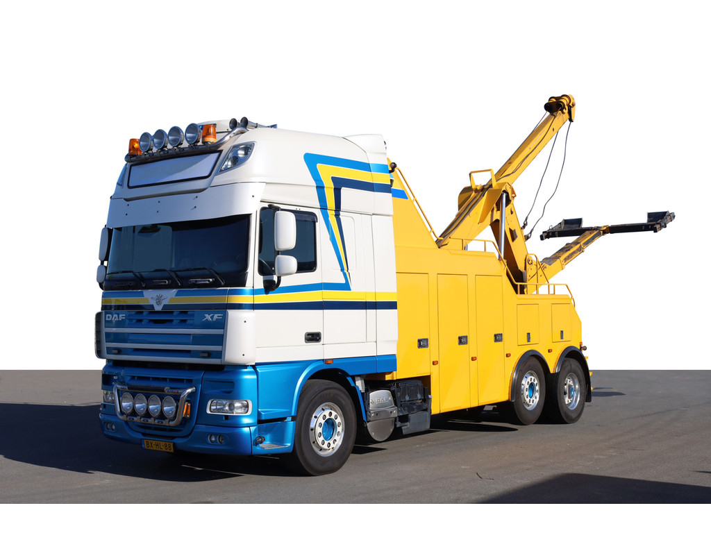 DAF  XF 105.460 Manual Miller Vulcan V70 Wrecker 2X Winch 6X2 Euro 5