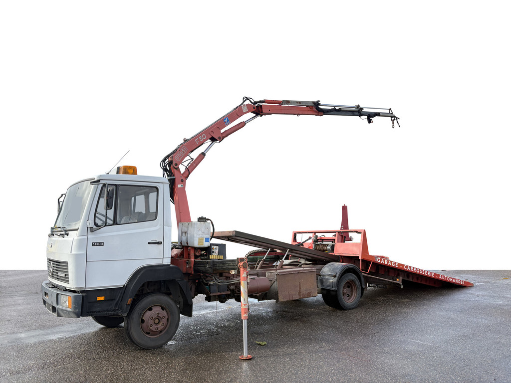 Mercedes-Benz  914 Fassi F50.22 Sevan Janssens Winch Bergingsvoertuig