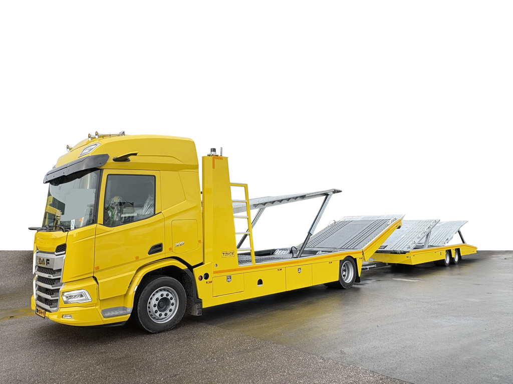 DAF  XD 410 Tijhof 6-lader TA-12000 Winch Led Standairco *NEW* Autotransporter
