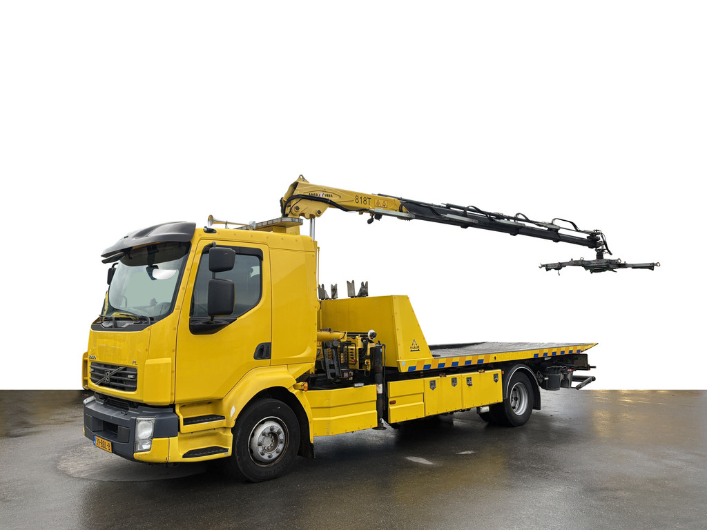 Volvo  FL 290 FAS 5000 Amco/Veba V818T 4S Winch Crane Bergingsvoertuig