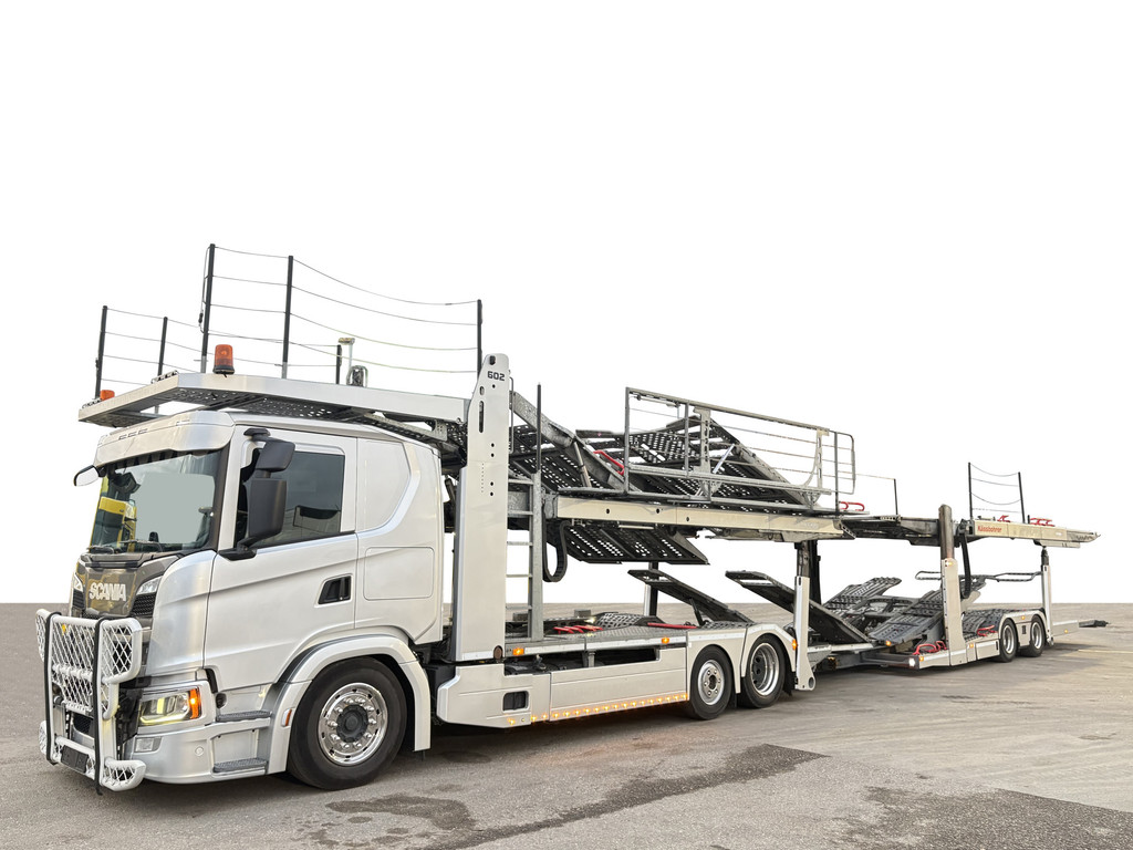 Scania  G450 6x2 Kassböhrer Metago+Intago Pro Winch Retarder ACC 10 Car Autotransporter