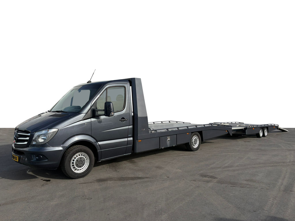 Mercedes-Benz Sprinter 519 3.0 CDI V6 Air suspension Winch met TA27-ann aanhanger autotransporter