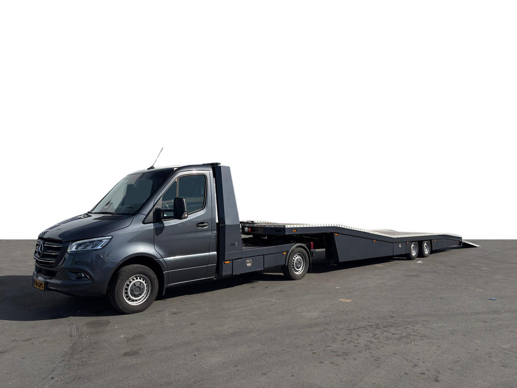 Mercedes-Benz Sprinter 519 CDI BE Combi Minisattel Tijhof TO 5000 Nieuwstaat Autotransporter