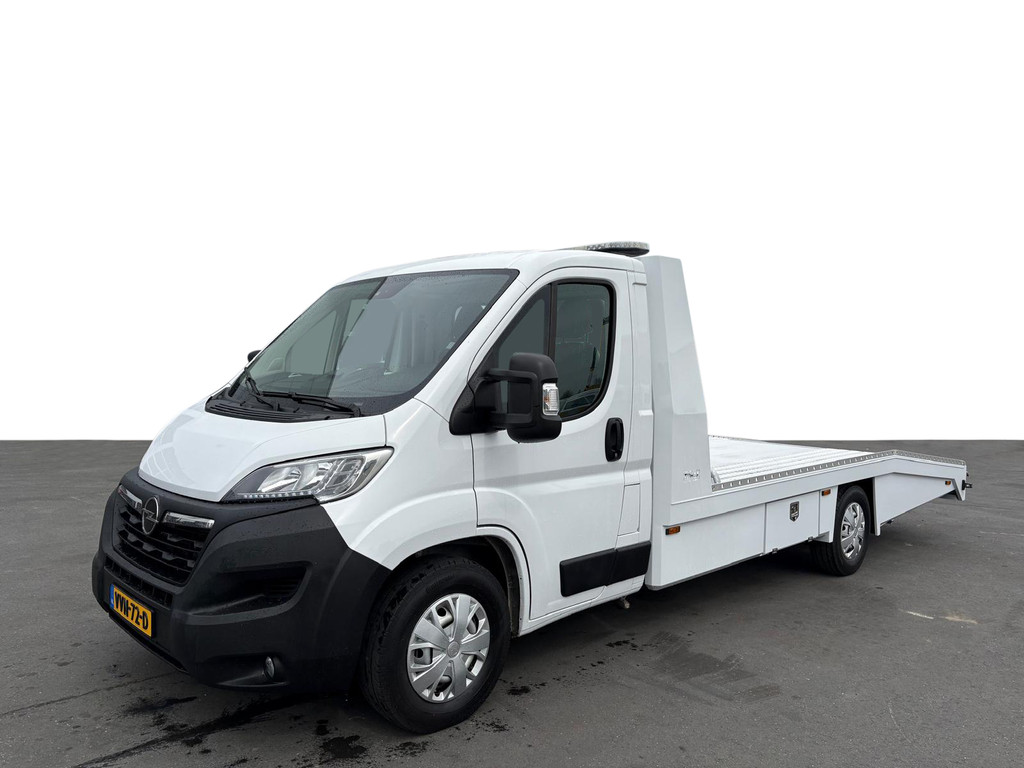 Opel Movano 2.2D Tijhof Aluliner Dubbele rijplaten Nieuwstaat Autotransporter